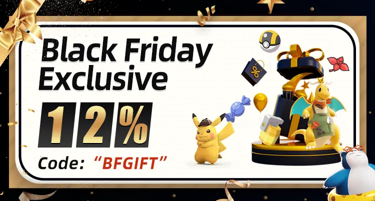Black Friday Pokemon Deals &ndash; 12% Off All Items with Code BFGIFT